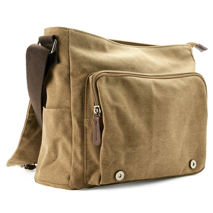 Tate | Rugged Canvas Men's Crossbody Messenger Bag