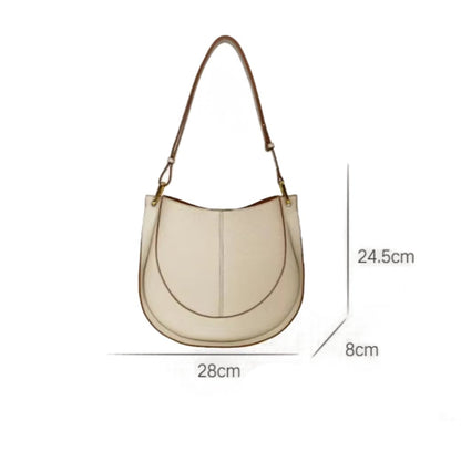 Chaya | Women's Leather Crossbody Messenger Saddle Bag