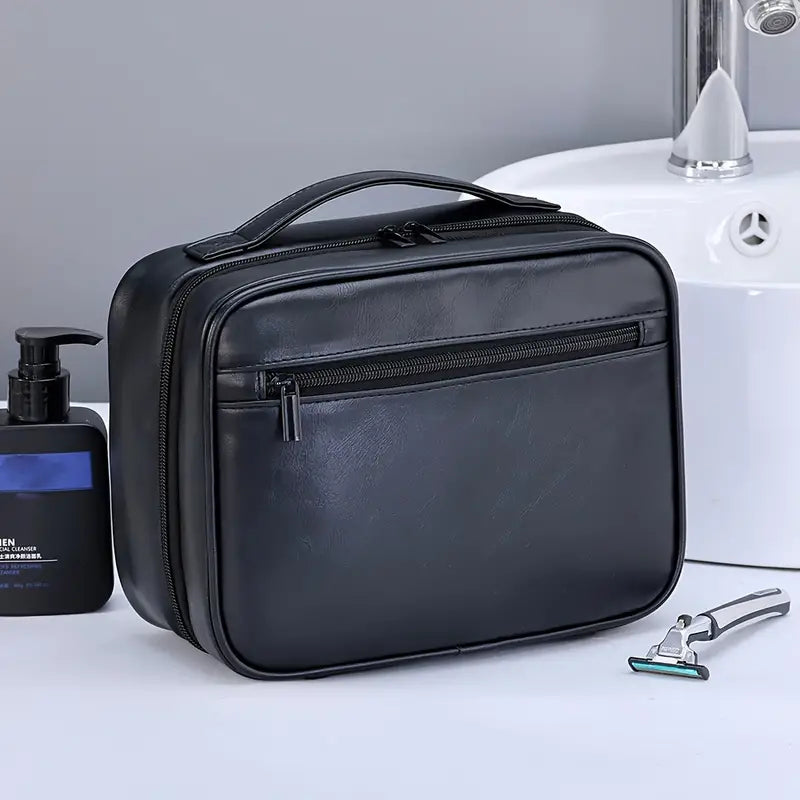 Lilianna | Convenient & Practical Multi-Layer Cosmetics Bag