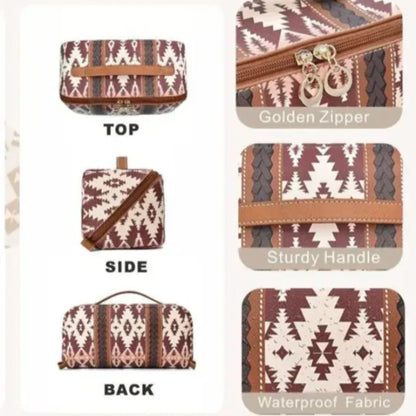 Dakota | Stylish Bohemian Design Travel Essentials Bag