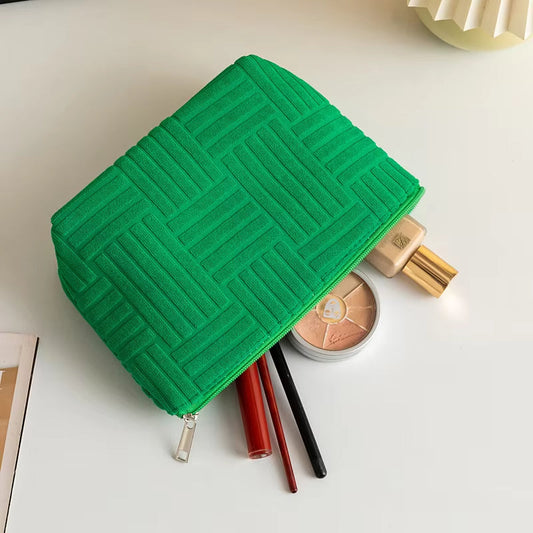 Miller | Stylish Chic Striped Fashionable Makeup Pouch