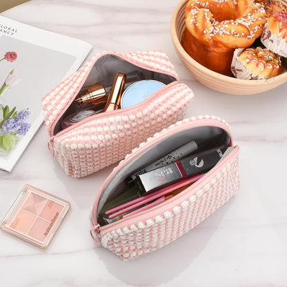 Emily | Stylish & Versatile Soft Corduroy Cosmetic Pouch Set