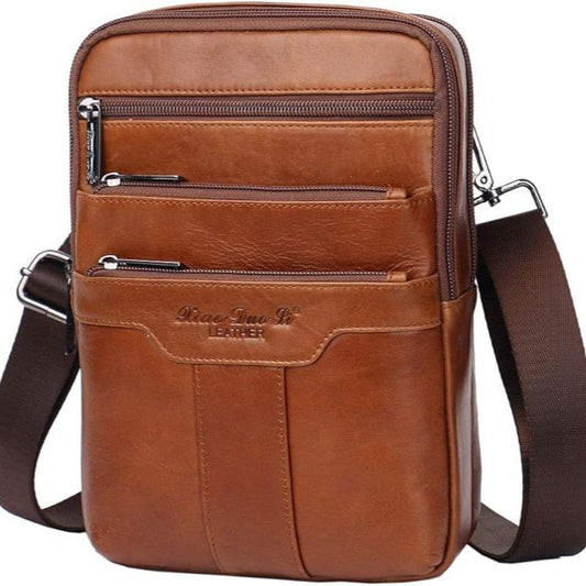 Simon | Men's Leather Crossbody Messenger Bag