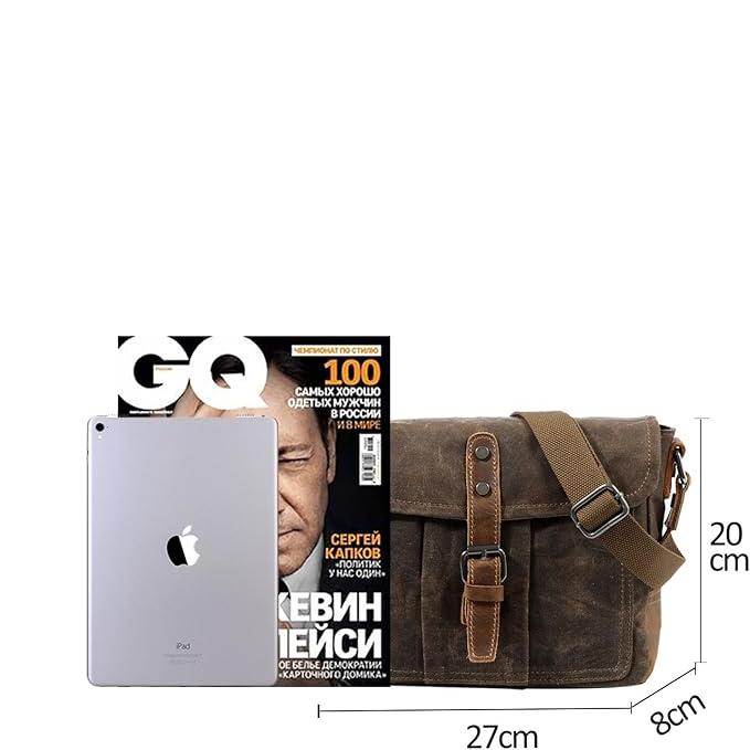 Jeremy | Vintage Waterproof Canvas Crossbody Messenger Bag