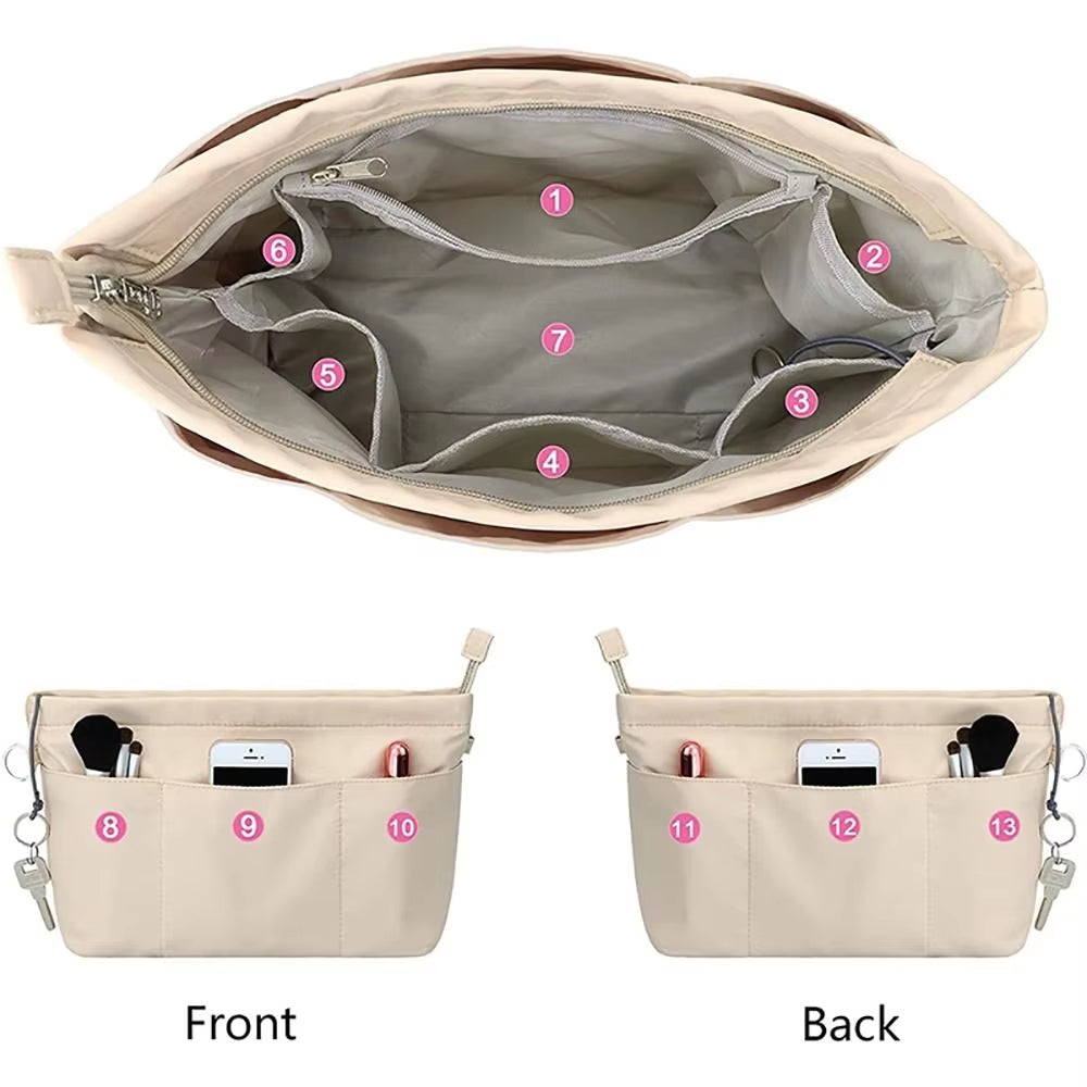 Zainab | Stylish, Compact, & Travel-Friendly Cosmetics Purse