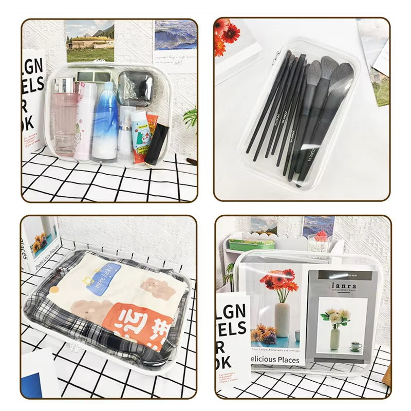 Ensley |  Sleek, Practical, and Organized Transparent Bag Set