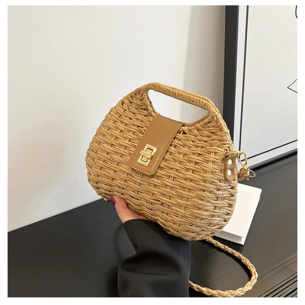 Araceli | Women's Elegant Woven Crossbody Sling Handbag