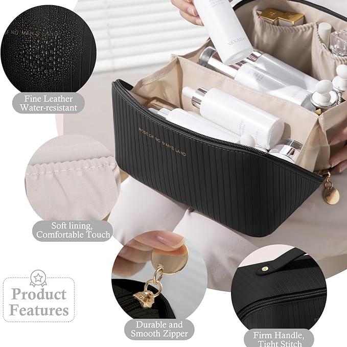 Juliette | Travel-Friendly & Stylish Cosmetic Essentials Pouch