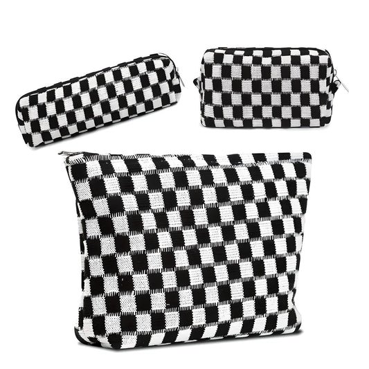 Jessica | Stylish & Practical 3-Piece Makeup Bag Set