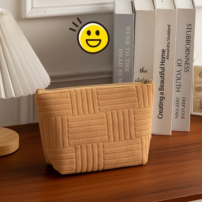 Miller | Stylish Chic Striped Fashionable Makeup Pouch