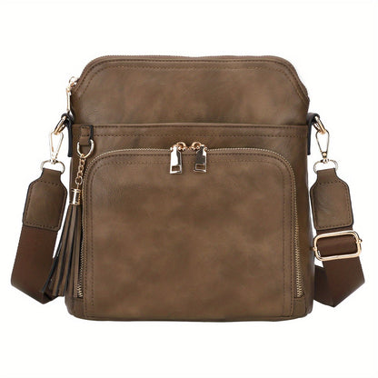 Julianna | Anti-Theft Vintage Style Tassel Crossbody Bag