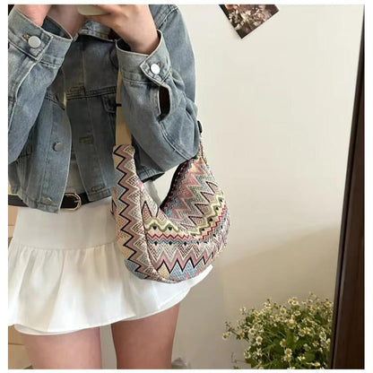 Livia | Women's Bohemian Canvas Crossbody Messenger Bag