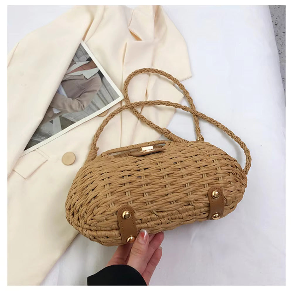Araceli | Women's Elegant Woven Crossbody Sling Handbag