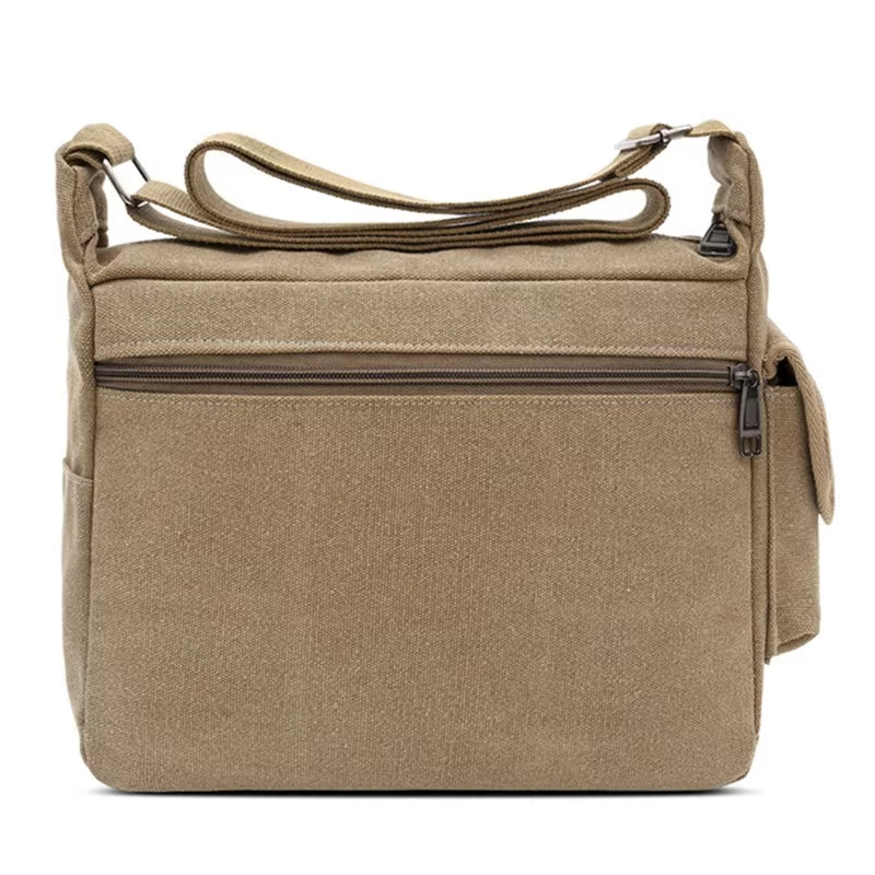 Tucker | Retro Canvas Crossbody Messenger Travel Bag