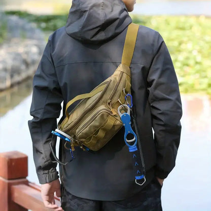 Riley | Outdoor Fishing Crossbody Waist Bum Bag with Molle System