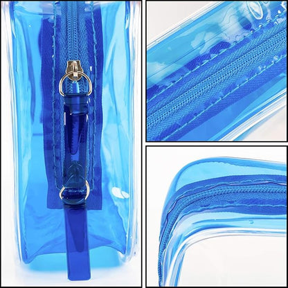 Samantha | Compact & Portable Transparent Design Makeup Pouch