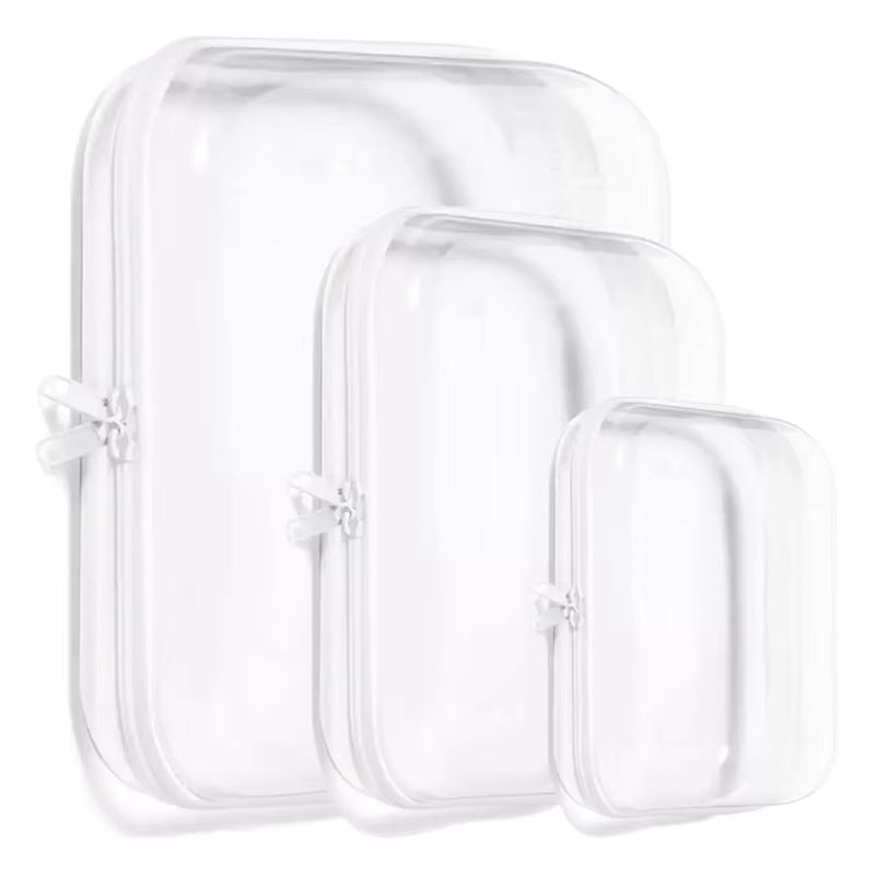 Ensley |  Sleek, Practical, and Organized Transparent Bag Set