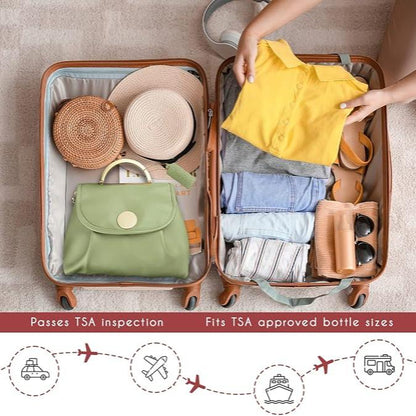 Elyse | Timeless Elegance Travel Cosmetics Organizer