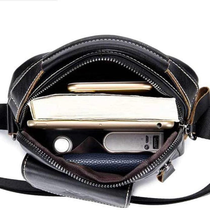 Victor | Men's Leather Crossbody Handbag
