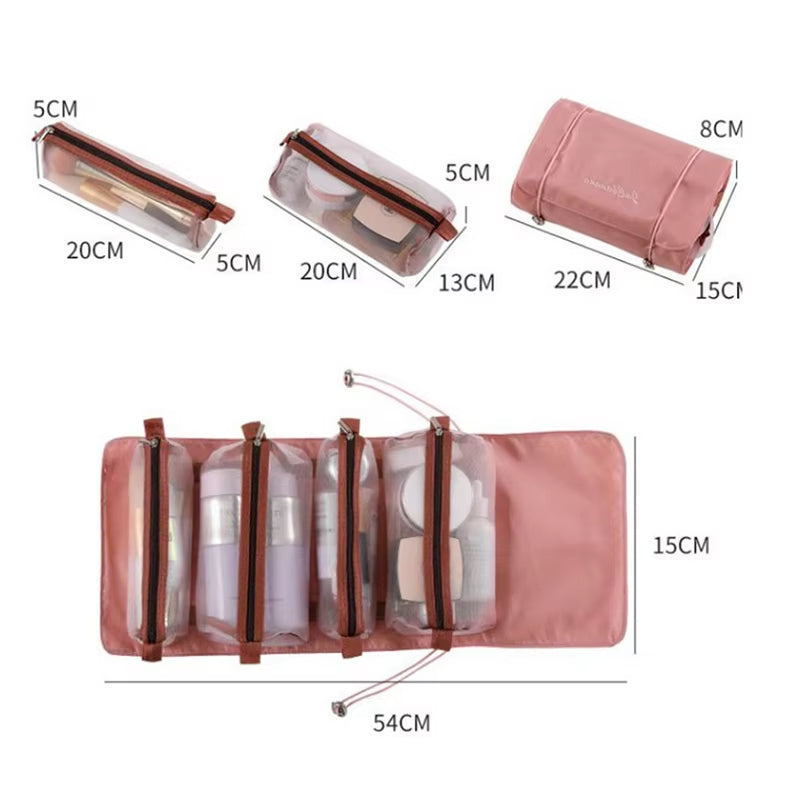 Lilianne | Stylish & Foldable Hanging Beauty Essentials Pouch
