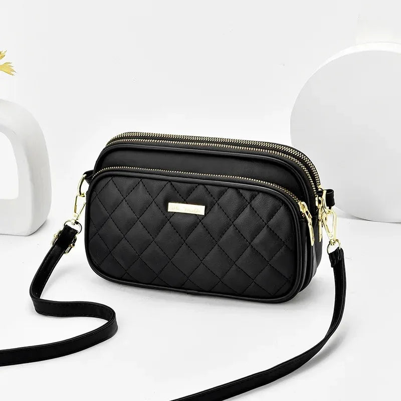 Theodora | Triple-Layer Mini Crossbody Bag