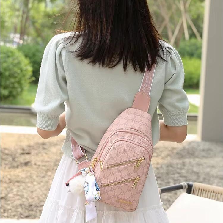 Adley | Women's Leather Crossbody Chest Travel Sling Bag