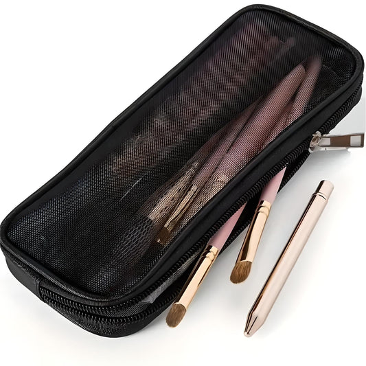 Celia | Breathable Mesh Design Brush Bag