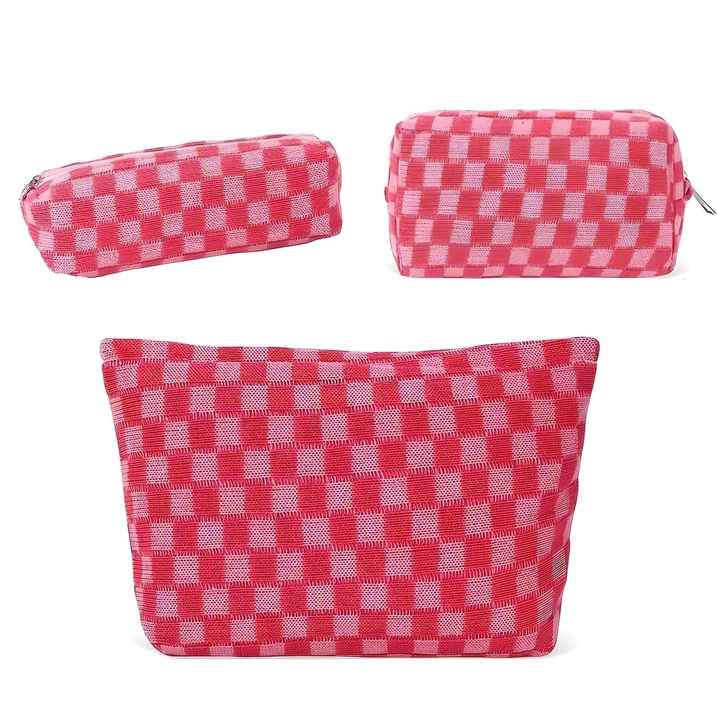 Jessica | Stylish & Practical 3-Piece Makeup Bag Set