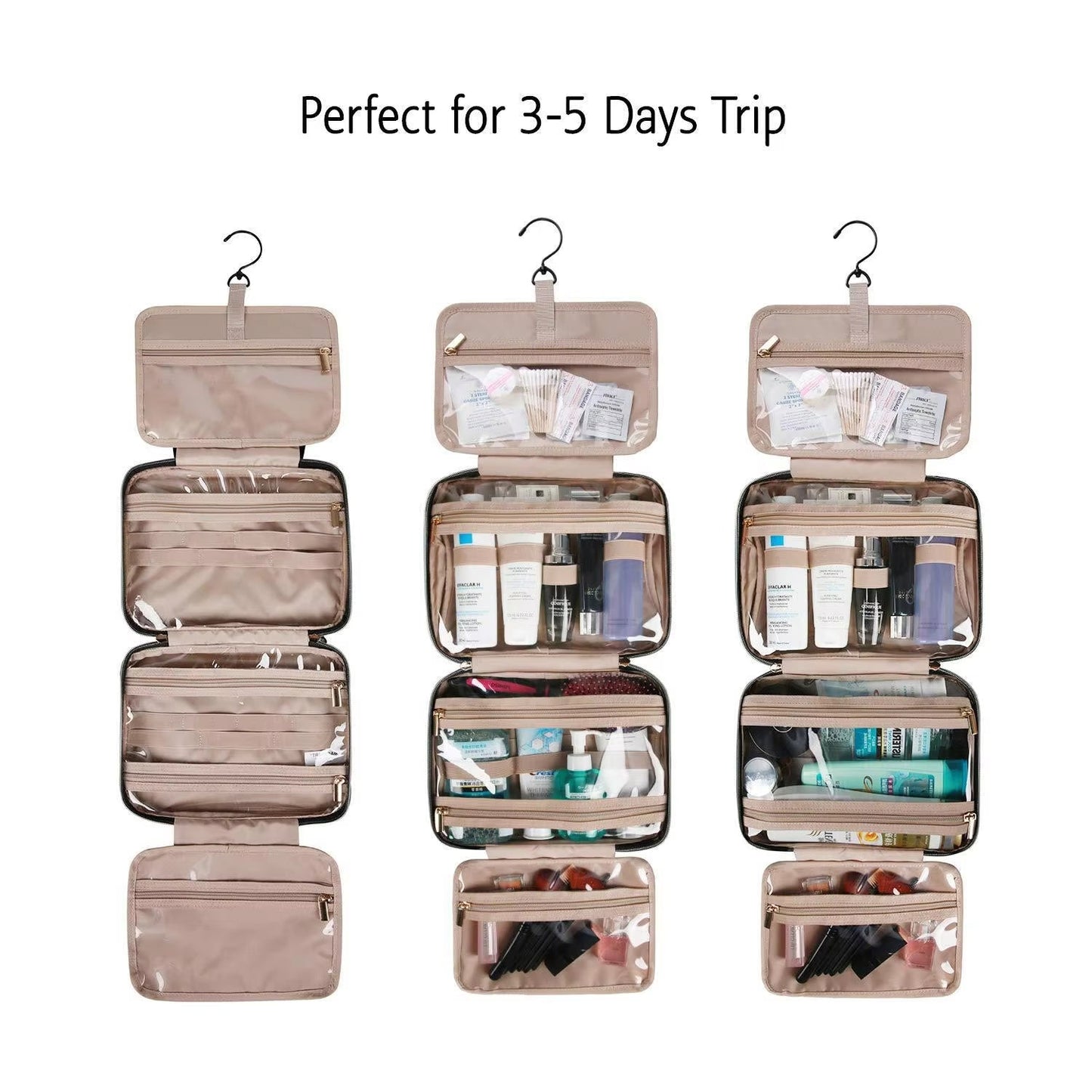 Araceli | Compact & Multiple Compartments Travel Essentials Bag