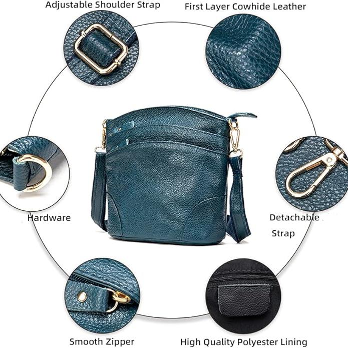 Novalee | Vintage Leather Large Crossbody Sling Bag