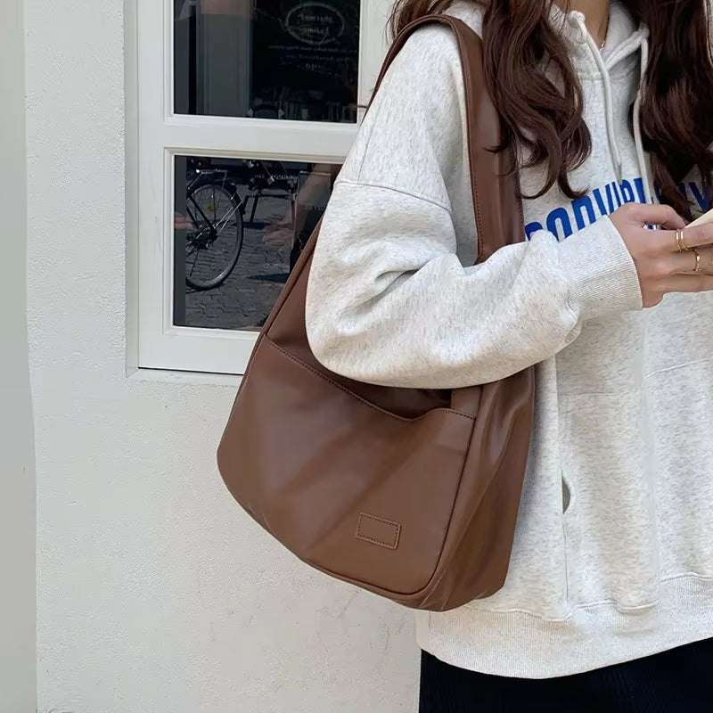 Adelyn | Classic Leather Shoulder Bag