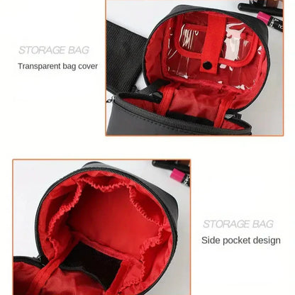 Elina | Portable & Lightweight Multi-Compartment Makeup Bag