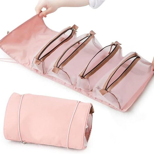 Lilianne | Stylish & Foldable Hanging Beauty Essentials Pouch