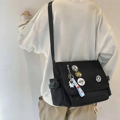 Adonis | Trendy Nylon Lightweight Crossbody Messenger Bag