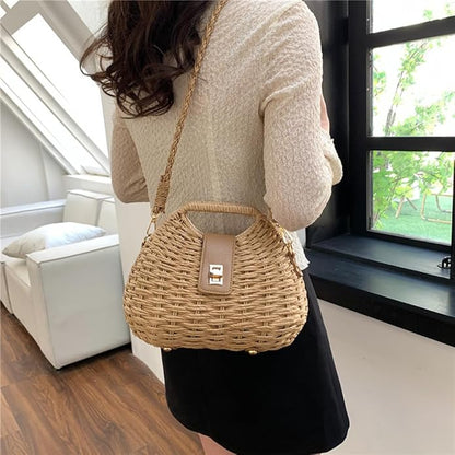 Araceli | Women's Elegant Woven Crossbody Sling Handbag