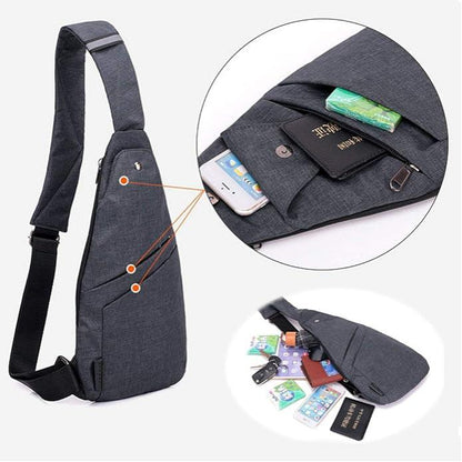 Kyrie | Men's Anti-Theft Crossbody Sling Chest Bag