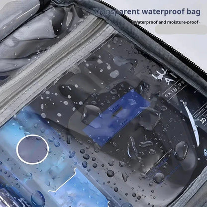 Lilianna | Convenient & Practical Multi-Layer Cosmetics Bag