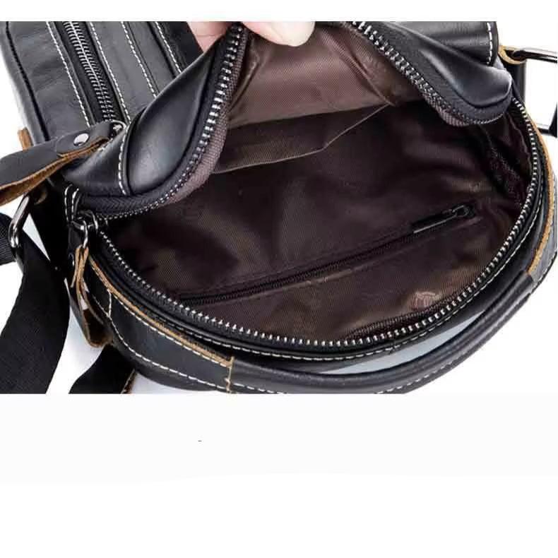 Brandon | Genuine Leather Crossbody Handbag
