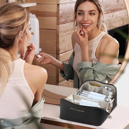 Juliette | Travel-Friendly & Stylish Cosmetic Essentials Pouch