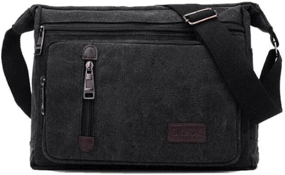 Maddie | Timeless Canvas Crossbody Messenger Bag