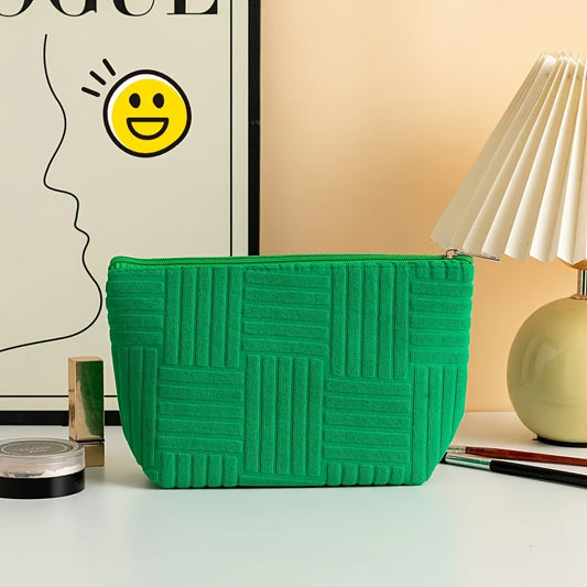 Miller | Stylish Chic Striped Fashionable Makeup Pouch