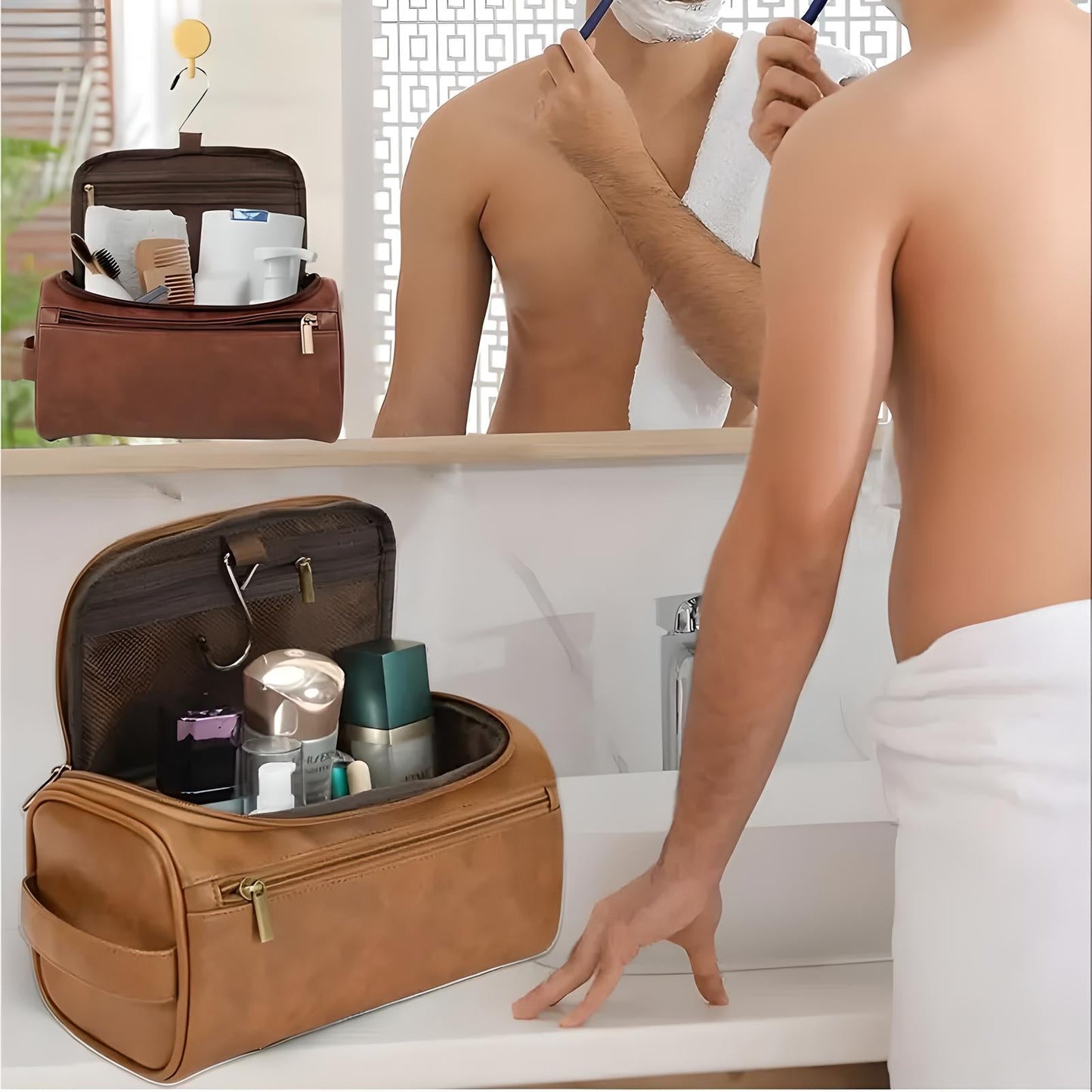 Rodrigo | Timeless Design & Travel-Friendly Grooming Bag