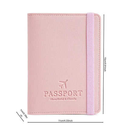 Linda | RFID Blocking Passport Card Holder Travel Wallet