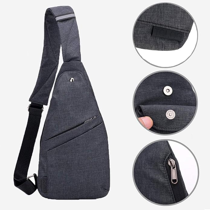 Kyrie | Men's Anti-Theft Crossbody Sling Chest Bag
