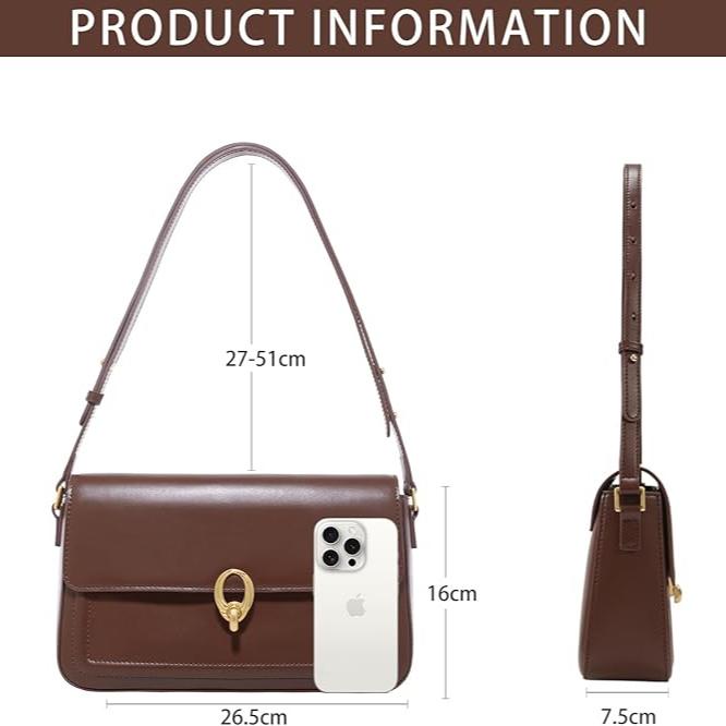 Loretta | Elegant Leather Crossbody Sling Bag