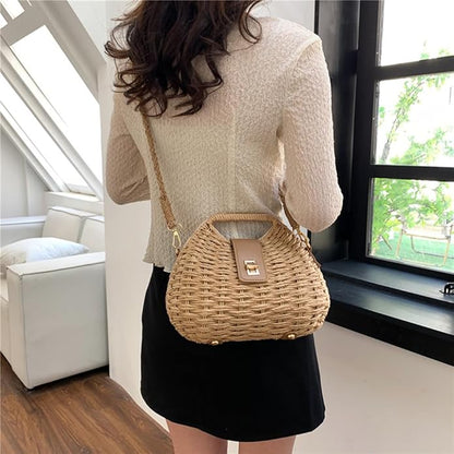 Araceli | Women's Elegant Woven Crossbody Sling Handbag