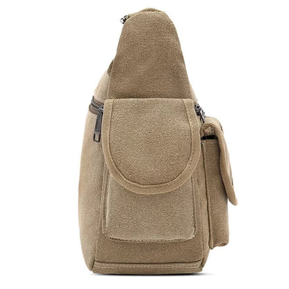 Tucker | Retro Canvas Crossbody Messenger Travel Bag