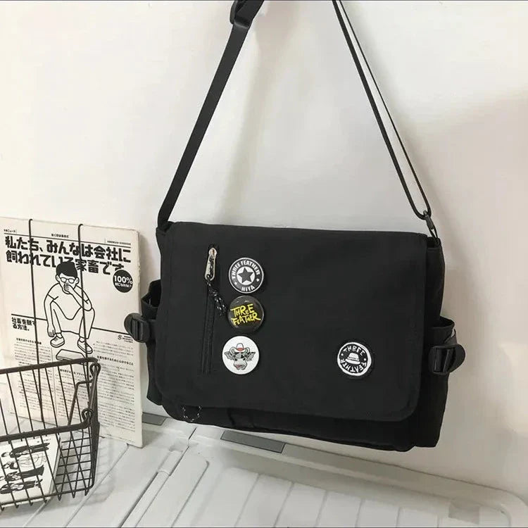 Adonis | Trendy Nylon Lightweight Crossbody Messenger Bag