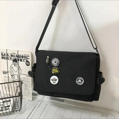 Adonis | Trendy Nylon Lightweight Crossbody Messenger Bag