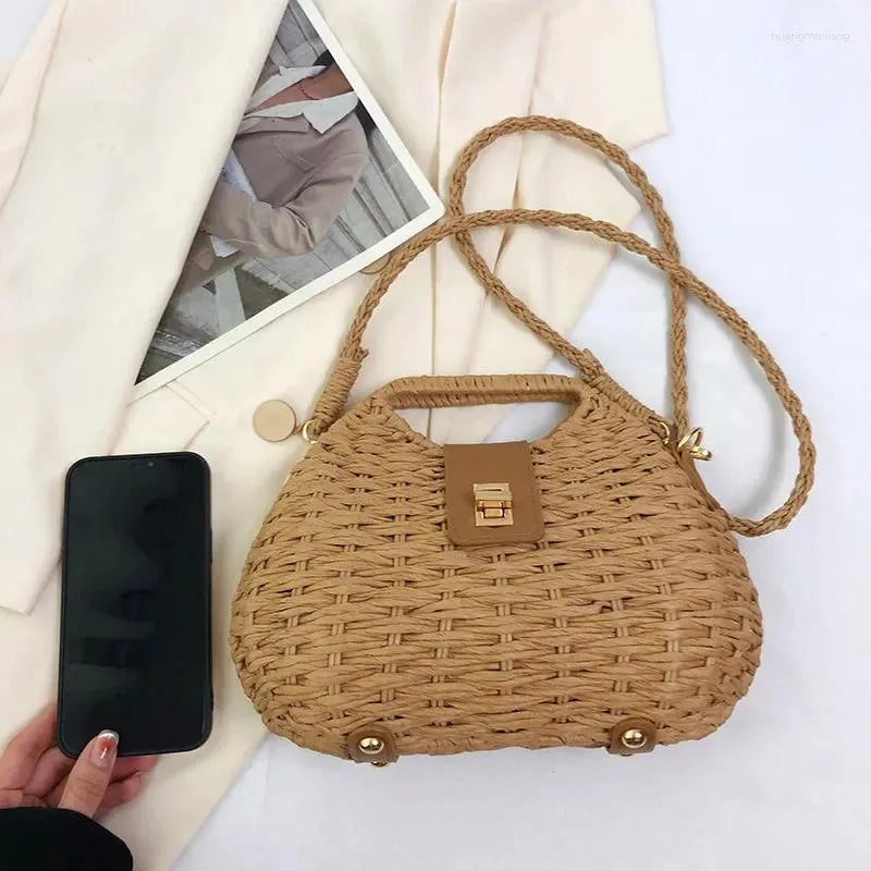 Araceli | Women's Elegant Woven Crossbody Sling Handbag